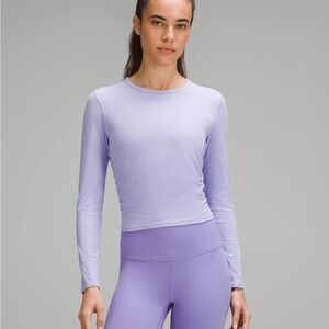 Lululemon, All It Takes Ribbed Nulu Long-Sleeve